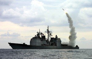 Cruise missile launch